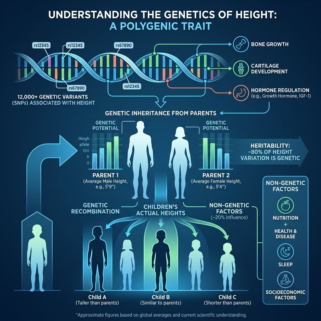 Height Genetics — Why Kids Grow Differently